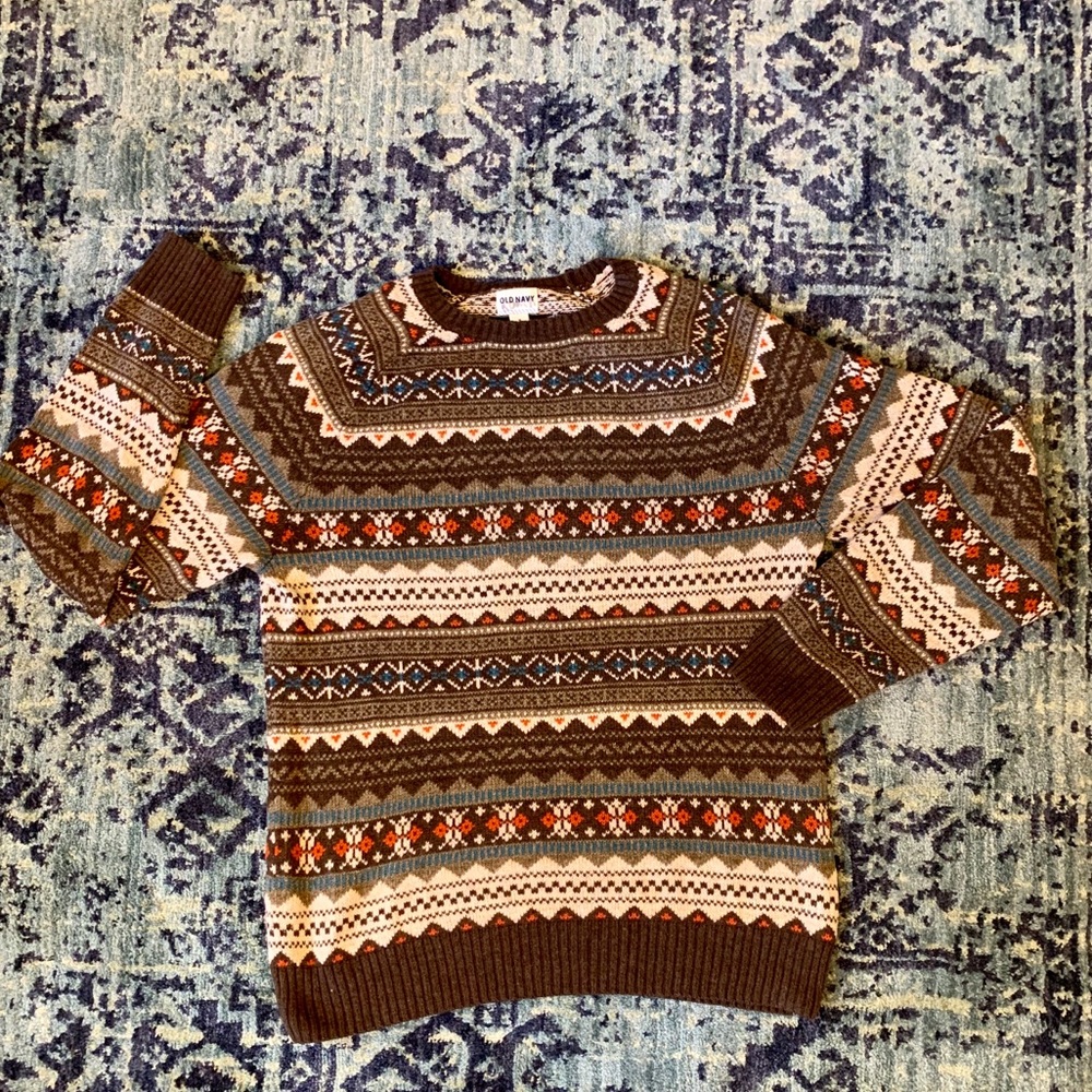 Multi-Color//Multi-Pattern Sweater - Picture 3 of 4